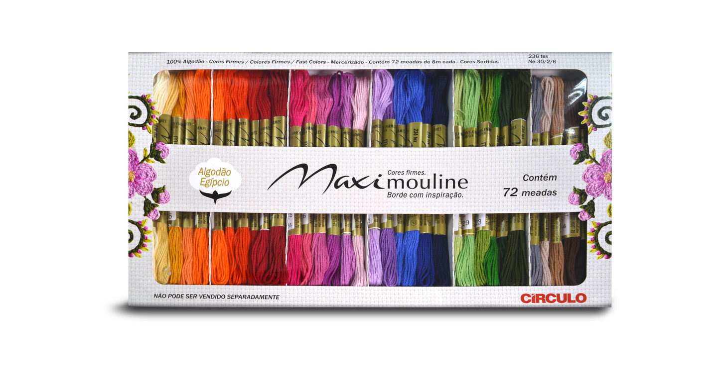 KIT MAXI MOULINE 72 SKEINS