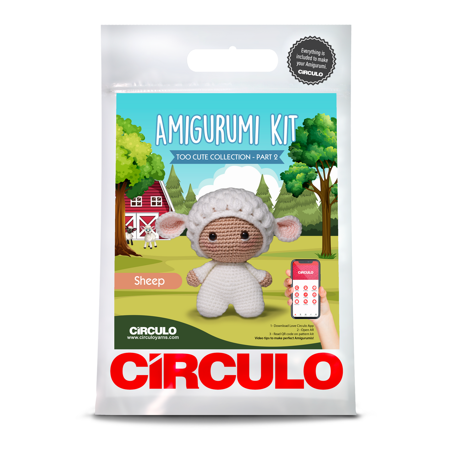 AMIGURUMI KIT (TOO CUTE 2 )